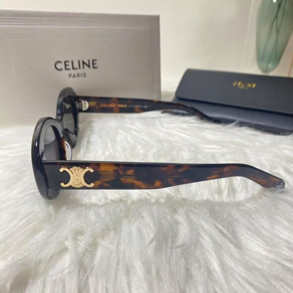 Celine Brown Tortoise Sunglasses